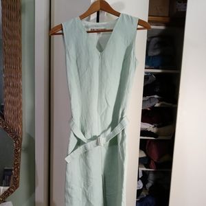L'eisstra light teal dress